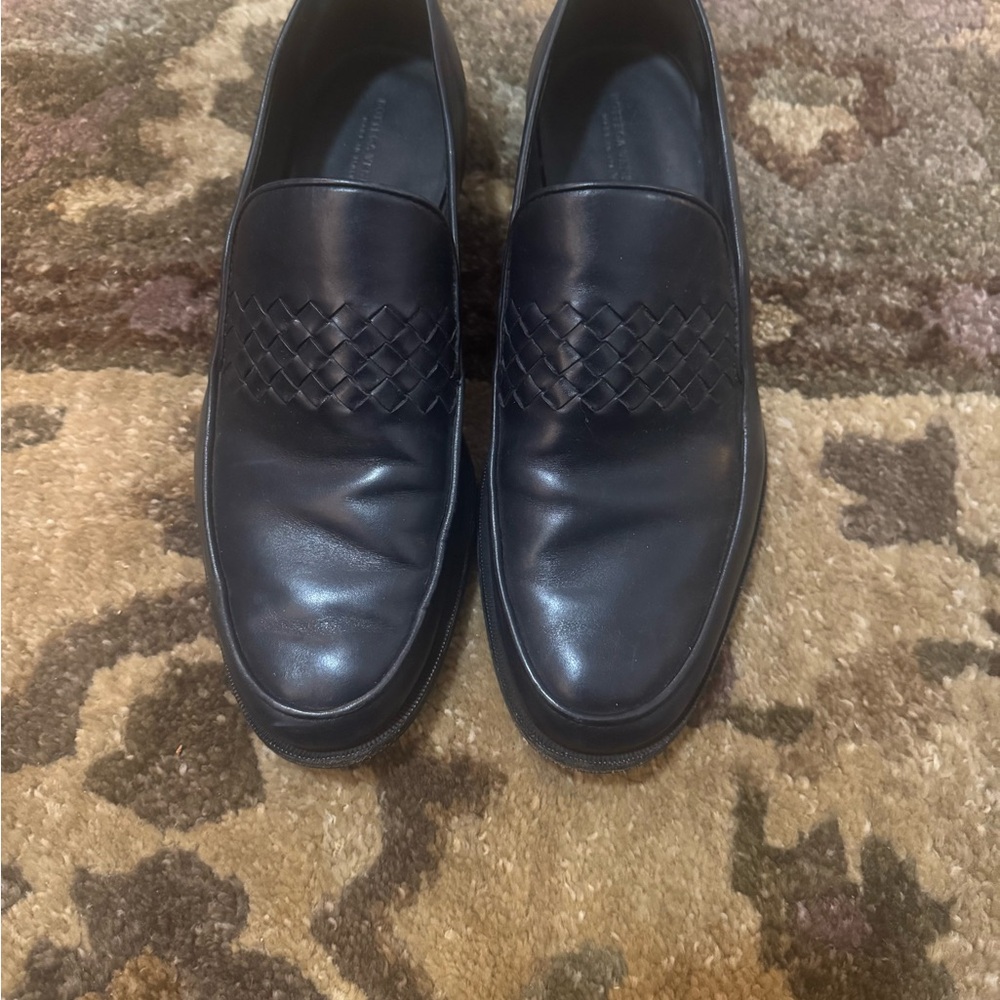 Men's Black Bottega Veneta Loafers